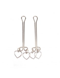 Senuelo Pinzas para Pezones con Corazones