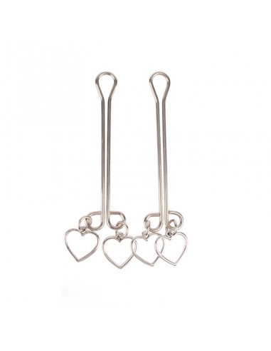 Senuelo Pinzas para Pezones con Corazones