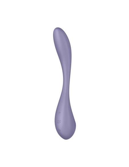 G Spot Flex 5 Multi Vibrador con Satisfyer Connect APP Lilac