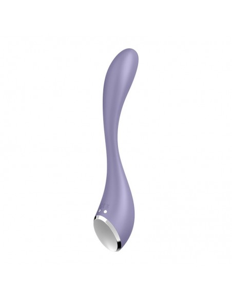 G Spot Flex 5 Multi Vibrador con Satisfyer Connect APP Lilac