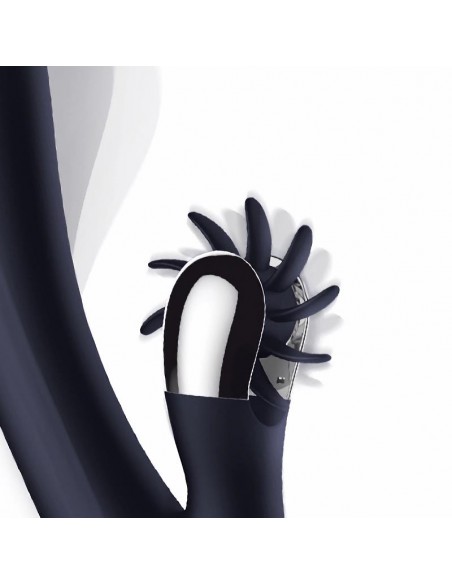 Navyspace Vibrador con Lenguas Rotadoras Azul