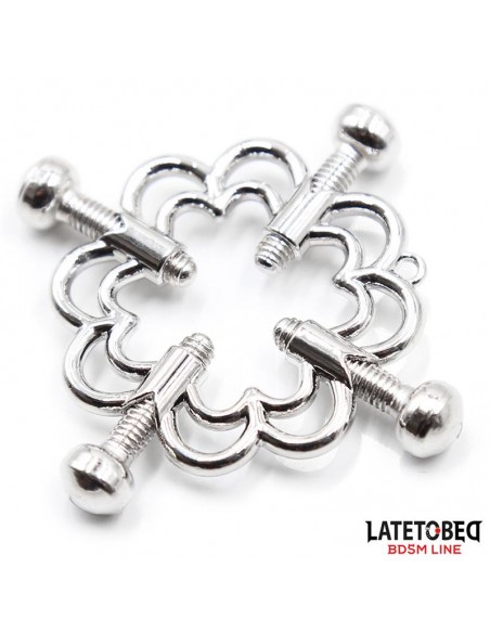 Pinzas de Metal para Pezones Ajustables