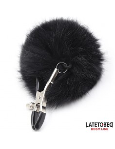 Pinzas para Pezones con Pelo Negro 2