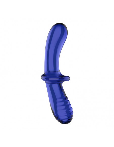 Estimulador de Cristal Double Crystal Hot and Cold Azul