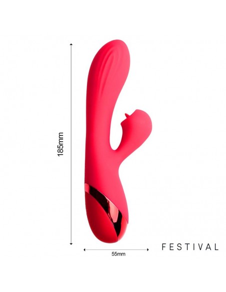 Turna Vibrador USB Rojo