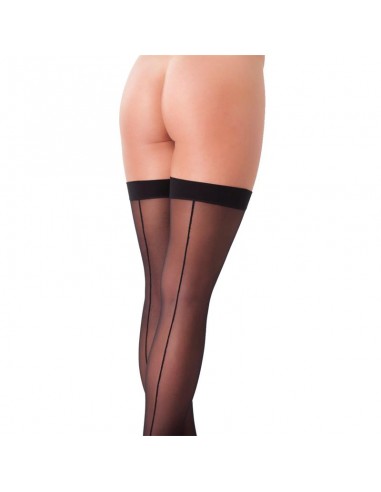 Medias con Costura Color Negro Talla unica
