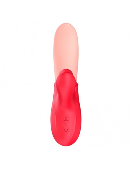Estimulador Doble con Lengua y Pulsacion