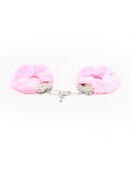 Esposas de Metal para Munecas con Pelo Rosa