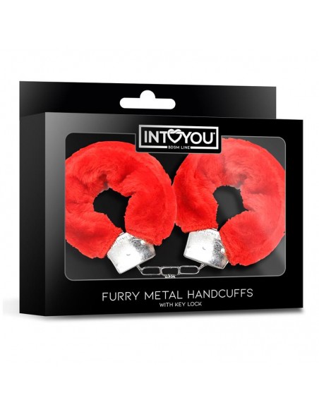 Esposas de Metal para Munecas con Pelo Rojo