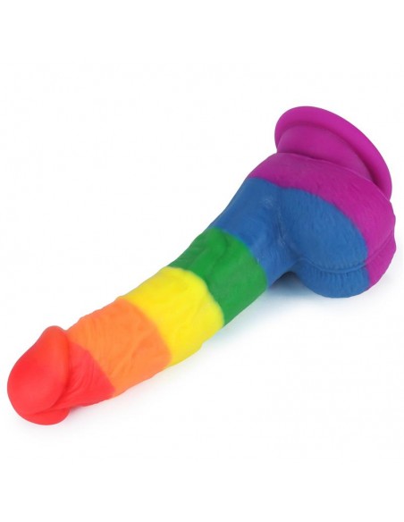 Dildo Prider 8 Silicona Liquida LGBT