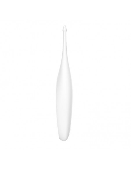 Twirling Fun Varita Vibradora Silicona USB Blanco