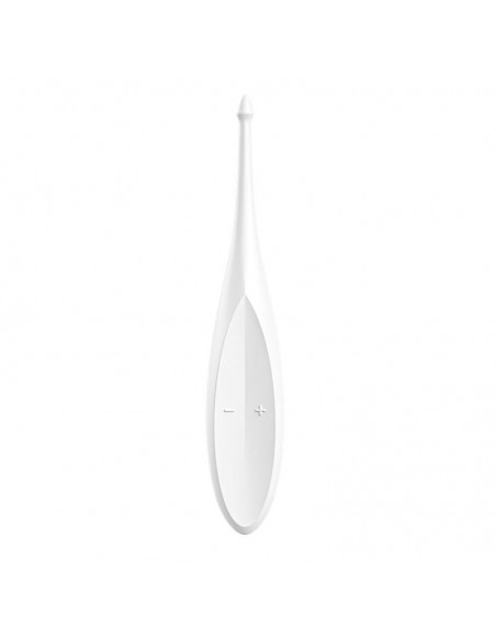 Twirling Fun Varita Vibradora Silicona USB Blanco