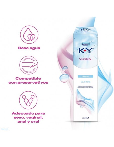 Lubricante Base Agua Sensilube KY 75 ml