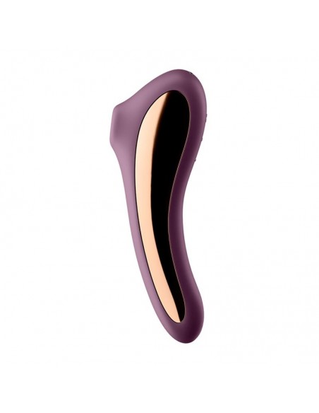 Dual Kiss Succionador y Vibrador 2 en 1 Rojo Vino