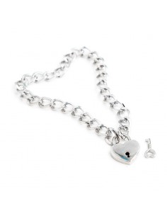 Collar con Candado Metal Talla M 44 cm