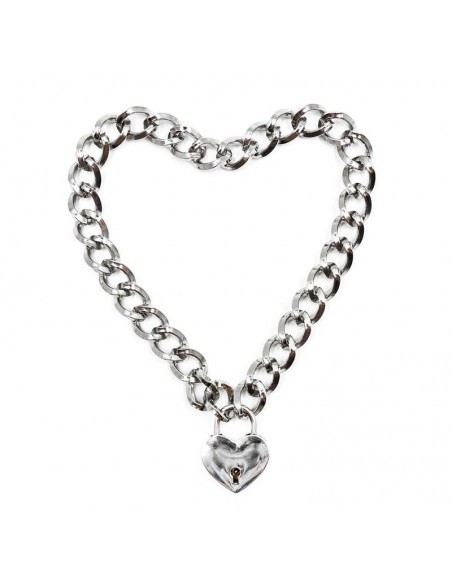 Collar con Candado Metal Talla M 44 cm