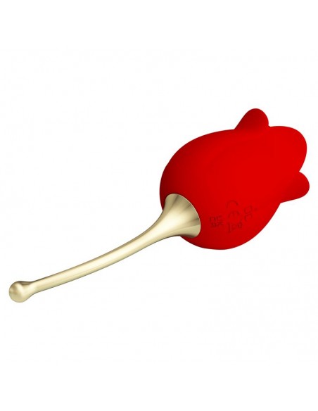 Rose Lover Estimulador con Vibracion y Licking
