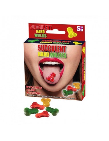 Caramelo Duro Sabor Fruta Forma Pene Succulent Hard Willies