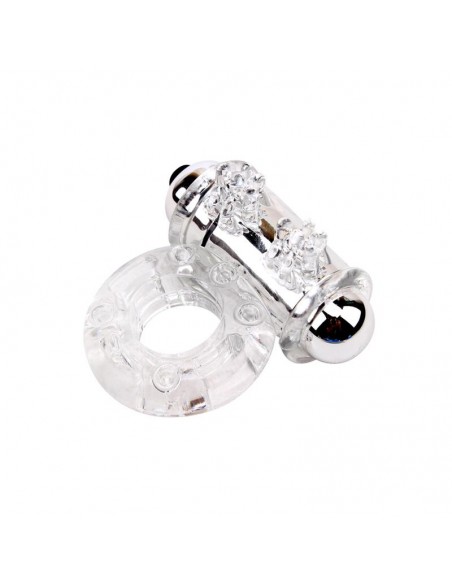 Anillo Vibrador para el Pene Bull Ring Transparente