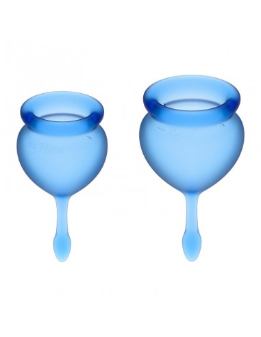 Copas Menstruales Feel Good Dark Blue Pack de 2