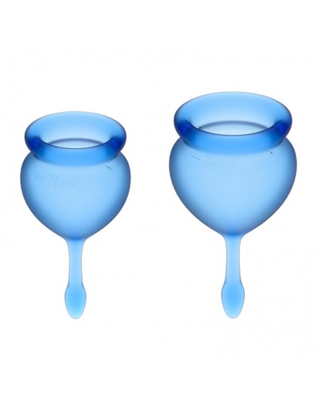 Copas Menstruales Feel Good Dark Blue Pack de 2