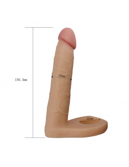 Dildo The Ultra Soft Double 625 Natural