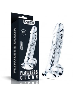Dildo Flawless Clear 75 Transparente 2