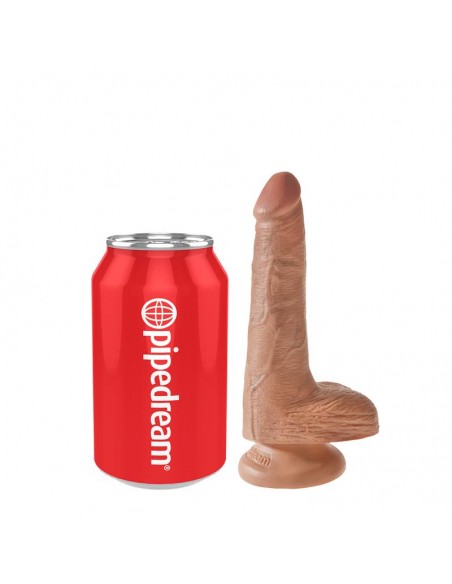King Cock Pene con Testiculos de 6 Bronceado