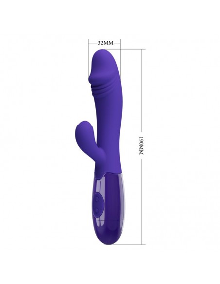 Snappy Youth Vibrador de Conejito 2 Motores