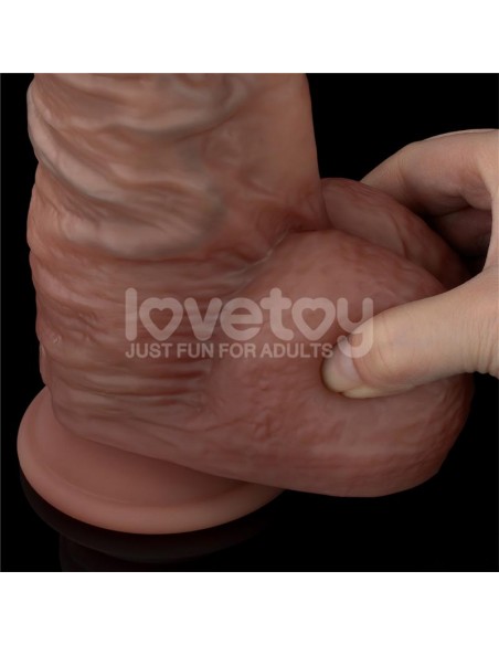 Dildo Dual Layered XXL 105 Negro