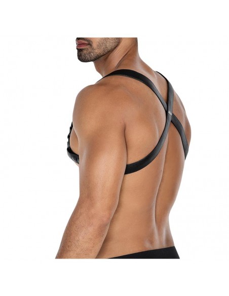 H4RNESS06 Arnes de Pecho 4WAY Negro Talla unica