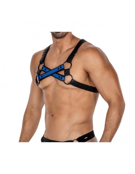 H4RNESS06 Arnes de Pecho 4WAY Azul Talla unica