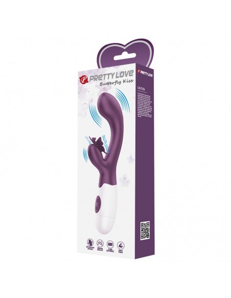 Vibrador Butterfly Kiss 30 funciones Purpura