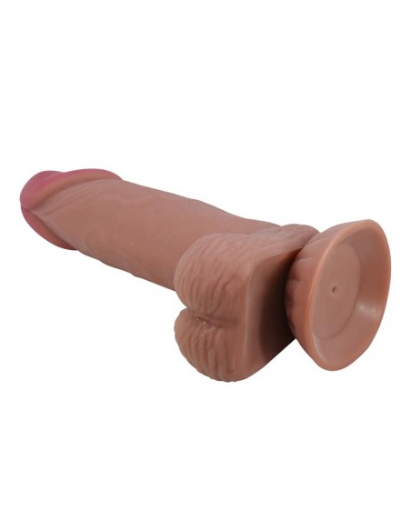 Dildo Realista Piel Deslizante Retractil 81