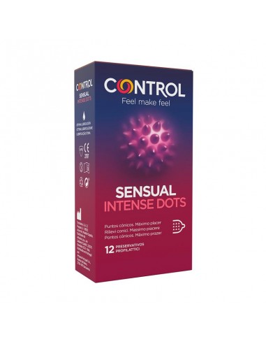 Sensual Intense Dots 12 uds