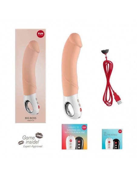 Vibrador XXL Big Boss Cream