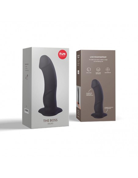 The Boss Stub Dildo Black