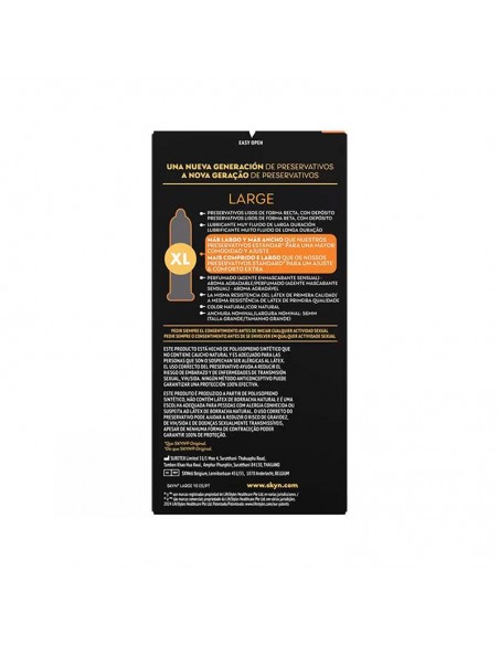 Preservativos King Size Caja de 10 uds