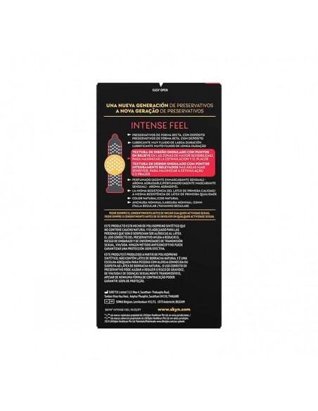 Preservativos Intense Feel Caja de 10 uds