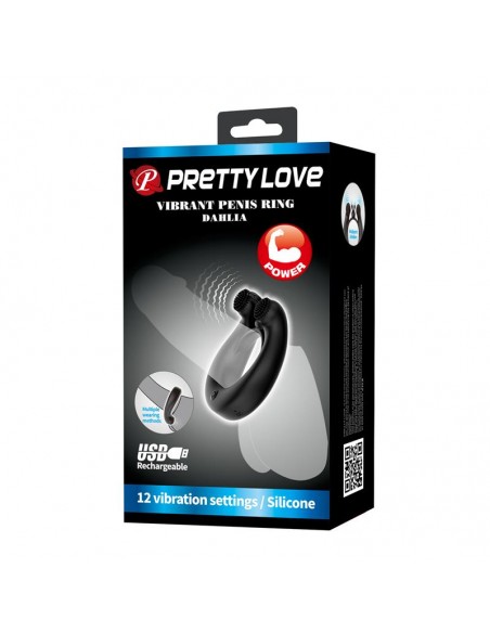 Dhalia Anillo para el Pene con Vibracion