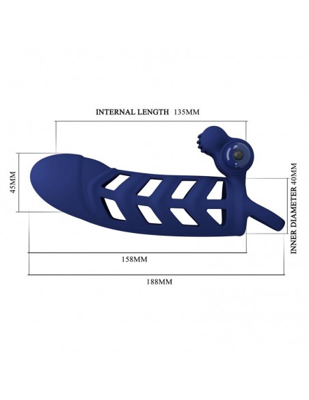 Funda para el Pene con Vibracion