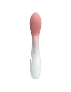 Brighty Vibrador Blanco y Rosa 2