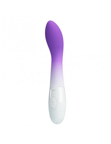 Bishop Vibrador Blanco y Purpura