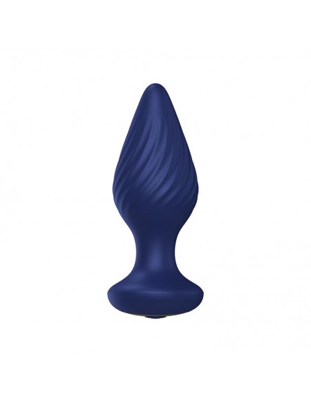Spiral Plug Anal con Vibracion y Control Remoto