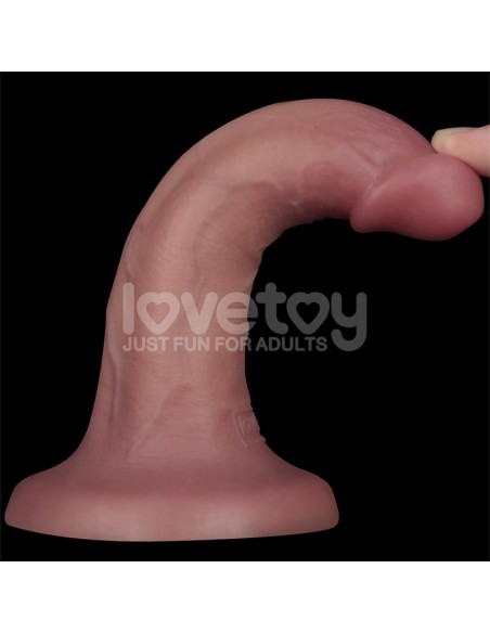 Dildo Dual Layer con Vibracion 6