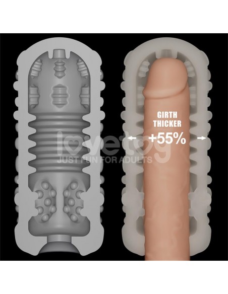 Knights Ring Funda para el Pene y Estimulador Drip