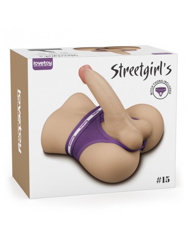 Streetgirls 15 Masturbador con Dildo Articulable