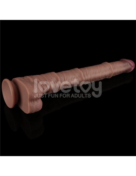 Dildo Dual Layered Articulable XXL 16