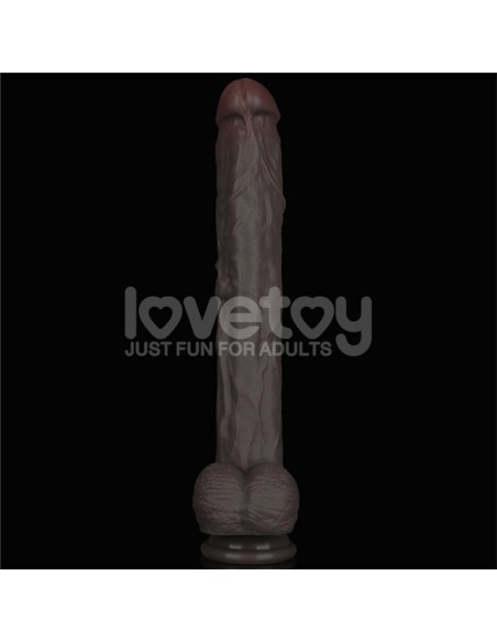 Dildo Dual Layered Articulable XXL 145