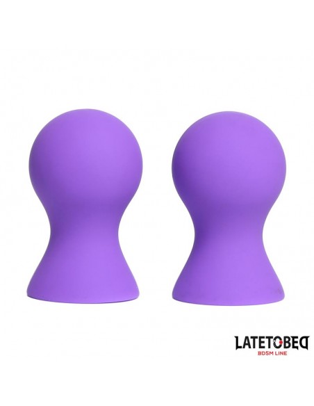 Succionador Pezones Silicona Purpura